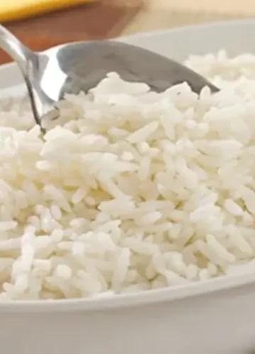 Receita de Arroz Branco