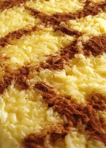 Receita de Arroz Doce Português