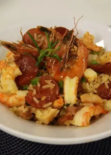 Receita de Arroz Jambalaya