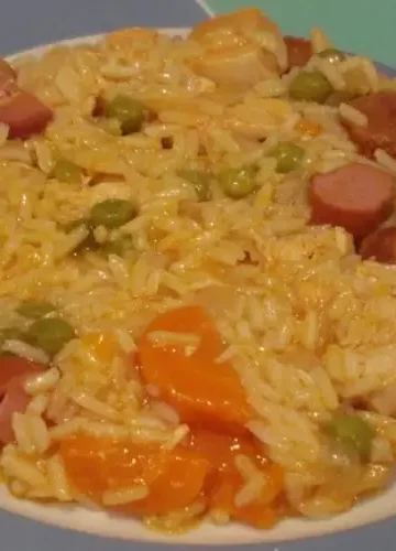 Receita de Arroz Malandro