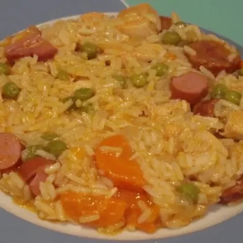 Receita de Arroz Malandro