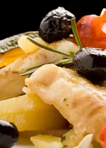 Receita de Bacalhau ao forno