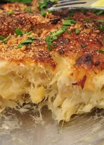 Receita de Bacalhau com Natas