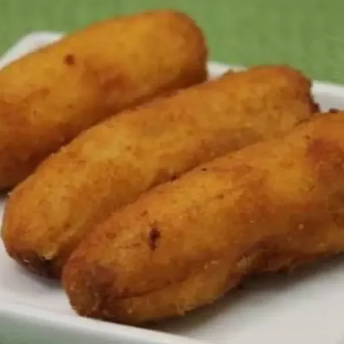 Receita de Banana à Milanesa na Airfryer