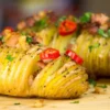 Receita de Batatas Hasselback