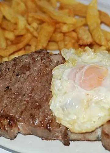 Receita de Bife à cavalo