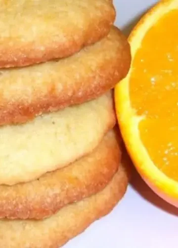 Receita de Biscoitos de Laranja