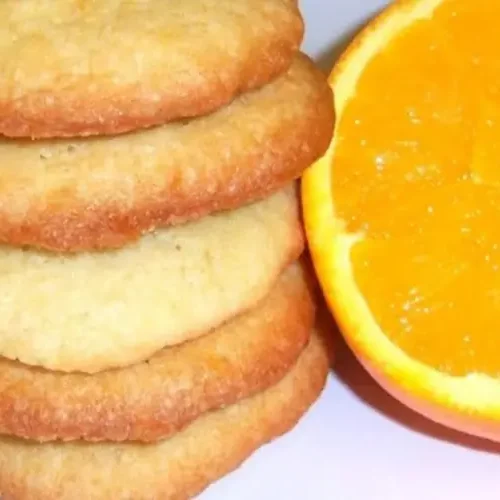 Receita de Biscoitos de Laranja