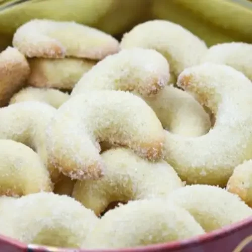 Receita de Bolachinhas de Baunilha