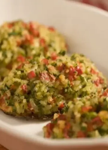 Receita de Bolinho Assado de Arroz com Ervas Light