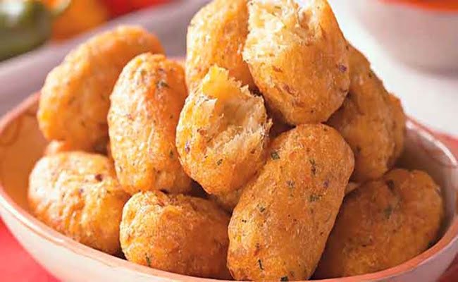 Bolinho de Bacalhau com Mandioca