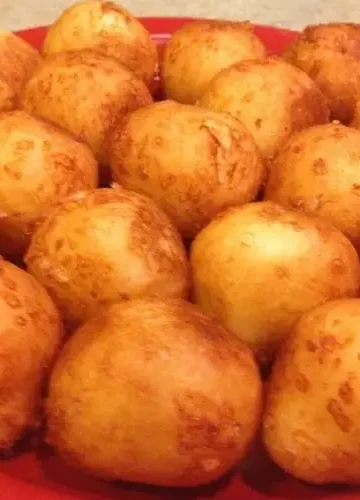 Receita de Bolinho de Batata com Queijo