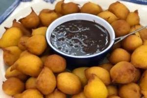 Receita de Bolinho de Chuva com Cenoura