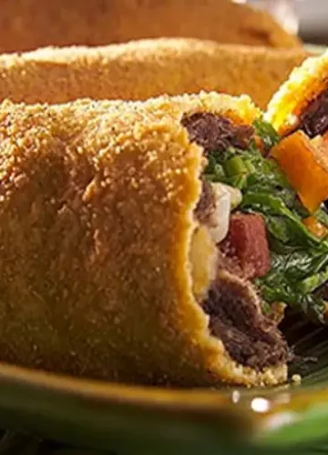 Receita de Bolinho de Feijoada