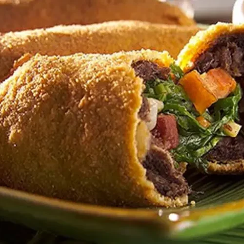 Receita de Bolinho de Feijoada