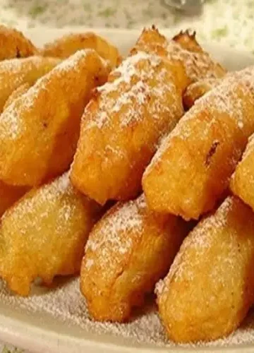 Receita de Bolinho de Arroz com Banana e Canela