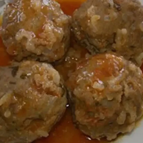 Bolinhos de Carne Grega Youvarlakia