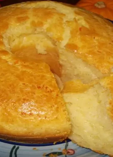 Receita de Bolo Pão de Queijo delicioso