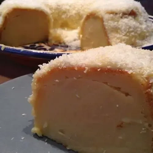 Receita de Bolo Pudim de Coco e Leite Condensado