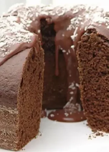 Receita de Bolo de Alfarroba e Chocolate