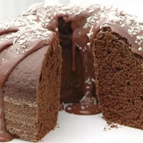 Receita de Bolo de Alfarroba e Chocolate