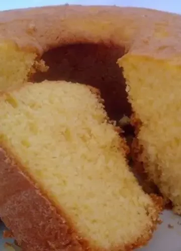 Receita de Bolo de Baunilha