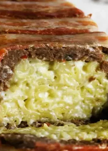 Receita de Bolo de Carne e Macarrão