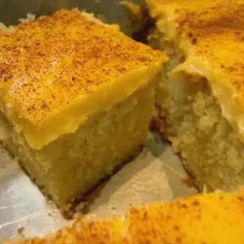 Receita de Bolo de Fubá com Creme de Milho Verde