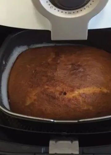 Receita de Bolo de Iogurte na Air Fryer