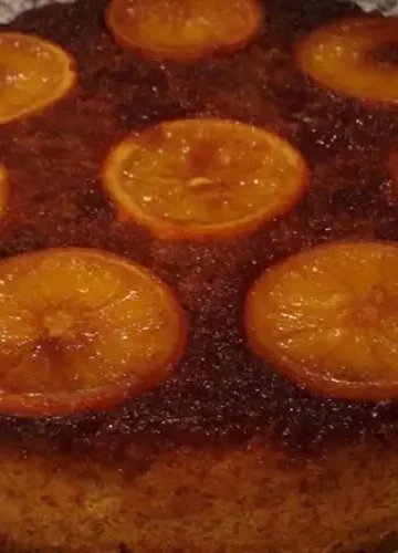 Bolo de Laranja Caramelizado