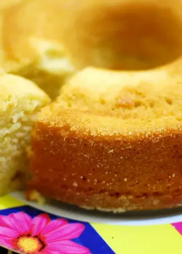 Receita de Bolo de Laranja Vegano ou Vegetariano