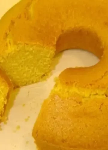 Receita de Bolo de Milho sem Glúten e Lactose