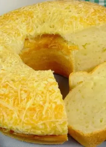 Receita de Bolo de Pao de Queijo especial