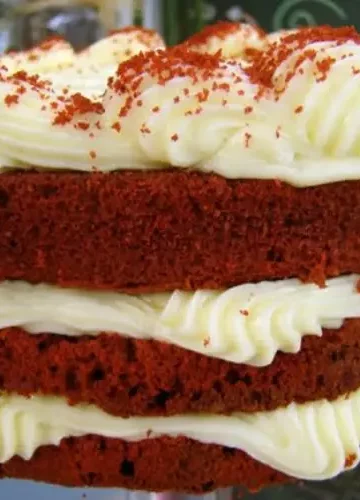 Receita de Bolo de Veludo Vermelho Red Velvet Cake