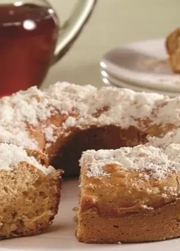 Receita de Bolo de abacaxi e castanha de caju para diabéticos