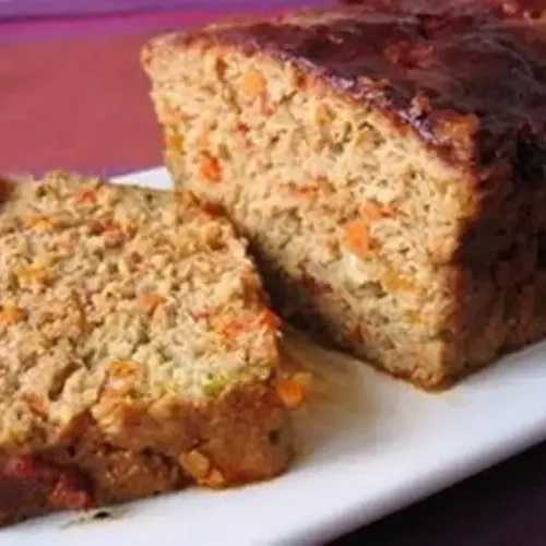 Receita de Bolo de carne light com legumes