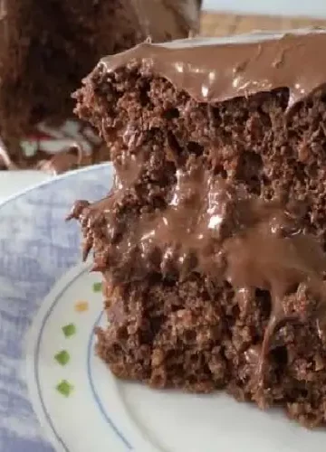 Receita de Bolo de Iogurte e Nutella