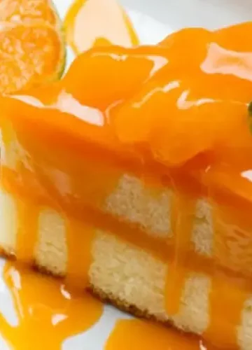 Receita de Bolo de laranja com calda