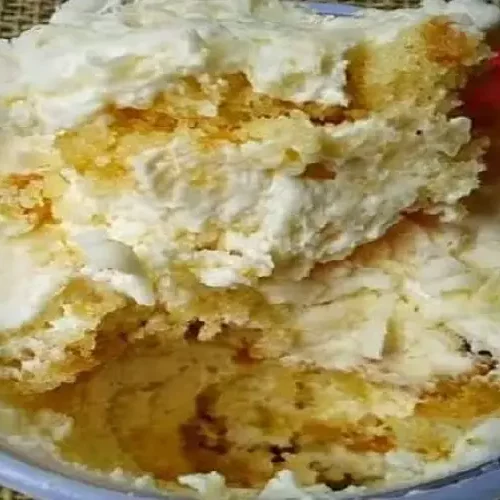 Receita de Bolo de pote de Leite Ninho