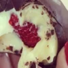 Receita de Bombom de Morango com Brigadeiro Branco