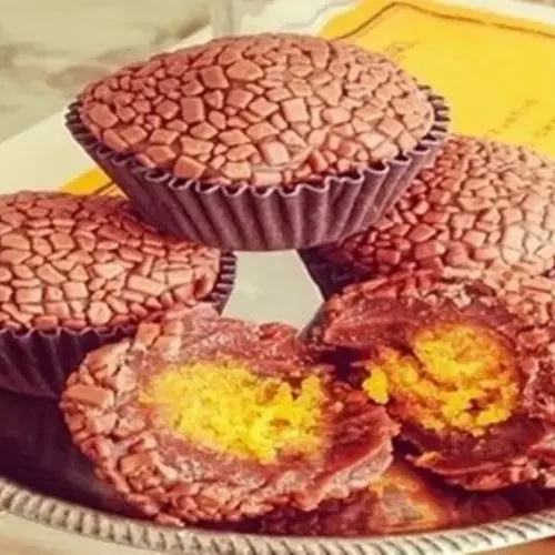 Receita de Brigadeiro de Bolo de Cenoura