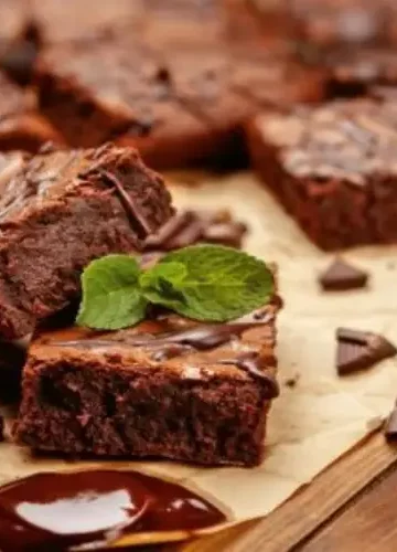 Receita de Brownie Simples