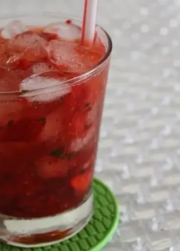 Caipiroska de Morango