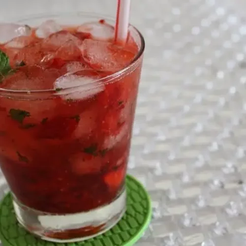 Caipiroska de Morango