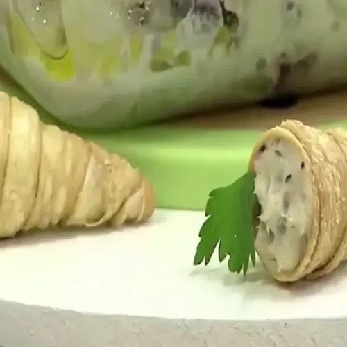 Receita de Canudinho de Bacalhau