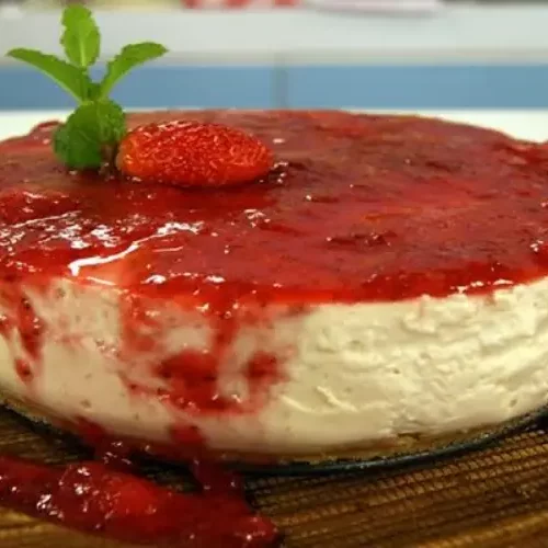 Receita de Cheesecake Light de Tofu