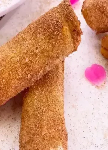 Receita de Churros de Pão de Forma na Air Fryer