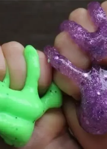 Receita de Slime Caseiro Fluffy