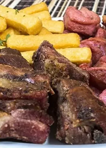 Receita de Costela com Linguiça na pressão