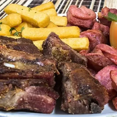 Receita de Costela com Linguiça na pressão